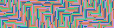 Color Rhombus tile tessellation pattern illustration
