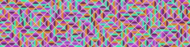 Color Rhombus tile tessellation pattern illustration