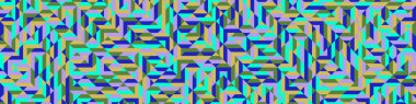 Color Rhombus tile tessellation pattern illustration