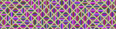 Color Rhombus tile tessellation pattern illustration