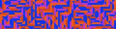 Color Rhombus tile tessellation pattern illustration