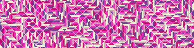 Color Rhombus tile tessellation pattern illustration