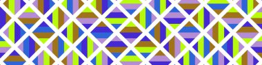 Color Rhombus tile tessellation pattern illustration