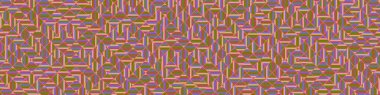 Color Rhombus tile tessellation pattern illustration