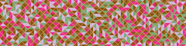 Color Rhombus tile tessellation pattern illustration