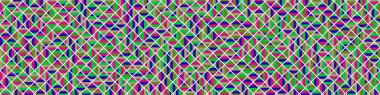 Color Rhombus tile tessellation pattern illustration