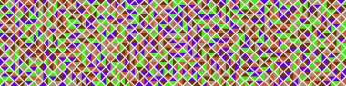 Color Rhombus tile tessellation pattern illustration