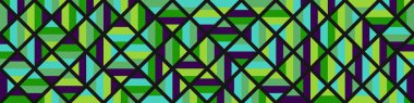 Color Rhombus tile tessellation pattern illustration