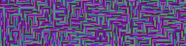 Color Rhombus tile tessellation pattern illustration