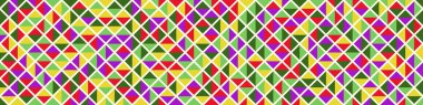 Color Rhombus tile tessellation pattern illustration