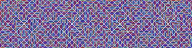 Color Rhombus tile tessellation pattern illustration