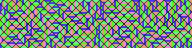 Color Rhombus tile tessellation pattern illustration