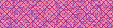 Color Rhombus tile tessellation pattern illustration