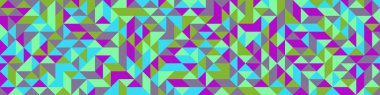 Color Rhombus tile tessellation pattern illustration