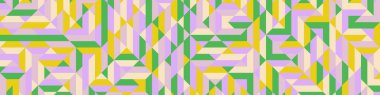 Color Rhombus tile tessellation pattern illustration