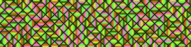 Color Rhombus tile tessellation pattern illustration