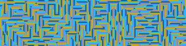 Color Rhombus tile tessellation pattern illustration