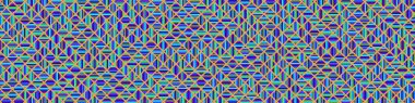 Color Rhombus tile tessellation pattern illustration