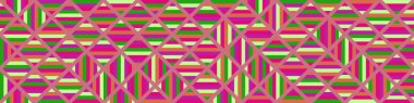 Color Rhombus tile tessellation pattern illustration