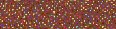 Color Rhombus tile tessellation pattern illustration