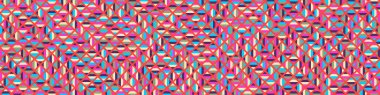 Color Rhombus tile tessellation pattern illustration