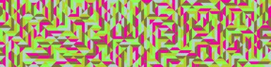 Color Rhombus tile tessellation pattern illustration