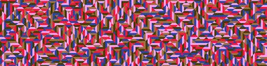 Color Rhombus tile tessellation pattern illustration