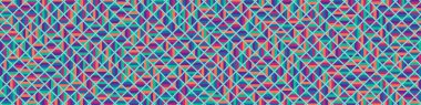 Color Rhombus tile tessellation pattern illustration