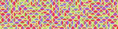 Color Rhombus tile tessellation pattern illustration