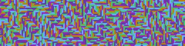 Color Rhombus tile tessellation pattern illustration
