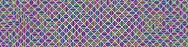 Color Rhombus tile tessellation pattern illustration