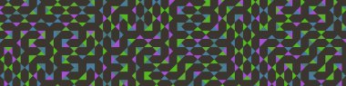 Color Rhombus tile tessellation pattern illustration