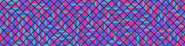 Color Rhombus tile tessellation pattern illustration