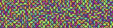 Color Rhombus tile tessellation pattern illustration