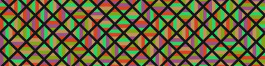 Color Rhombus tile tessellation pattern illustration