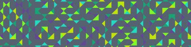 Color Rhombus tile tessellation pattern illustration