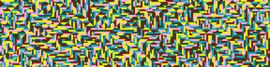 Color Rhombus tile tessellation pattern illustration