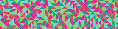 Color Rhombus tile tessellation pattern illustration