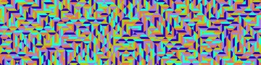 Color Rhombus tile tessellation pattern illustration