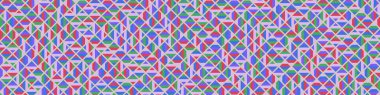 Color Rhombus tile tessellation pattern illustration