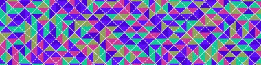 Color Rhombus tile tessellation pattern illustration
