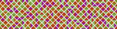 Color Rhombus tile tessellation pattern illustration
