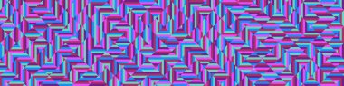 Color Rhombus tile tessellation pattern illustration
