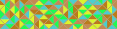 Color Rhombus tile tessellation pattern illustration