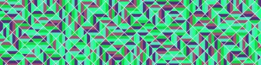 Color Rhombus tile tessellation pattern illustration