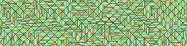 Color Rhombus tile tessellation pattern illustration