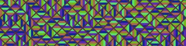 Color Rhombus tile tessellation pattern illustration
