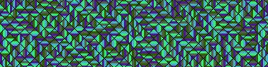 Color Rhombus tile tessellation pattern illustration
