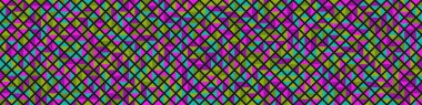 Color Rhombus tile tessellation pattern illustration