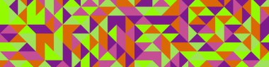 Color Rhombus tile tessellation pattern illustration